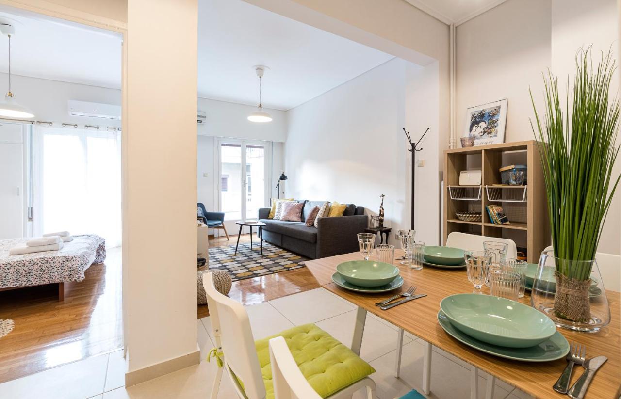 1 Km From The Acropolis 1 Bedroom Apt Netflix And Washing Machine Atény Exteriér fotografie